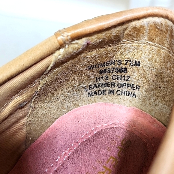 Sperry Top Sider Leather Women's Wedges Size 7 1/2 - Picture 10 of 13